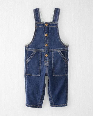 Baby Denim Overalls Made With Organic Cotton