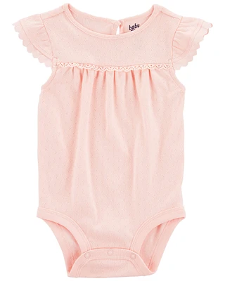 Baby Cotton Pointelle Bodysuit