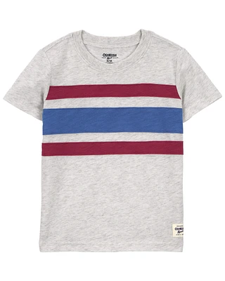 Toddler Pieced Striped Tee