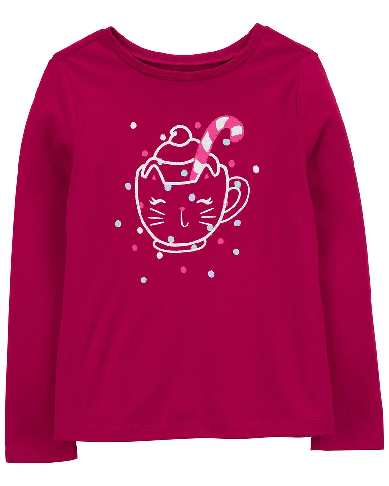 Kid Hot Chocolate Long-Sleeve Graphic Tee