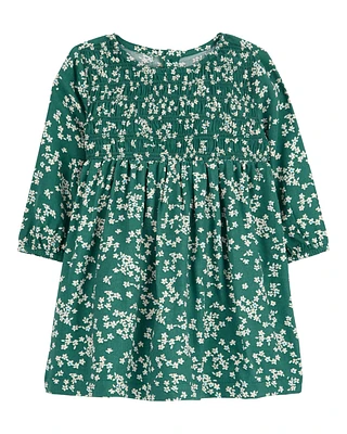 Baby Floral Long-Sleeve Dress