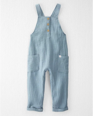 Toddler Organic Cotton Gauze Overalls