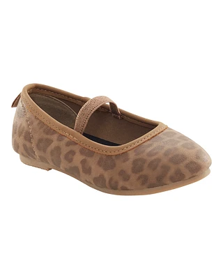 Toddler Leopard Ballet Flats