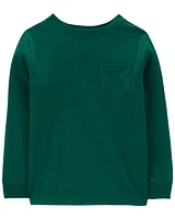 Kid 2-Pack Long-Sleeve Pocket Tees