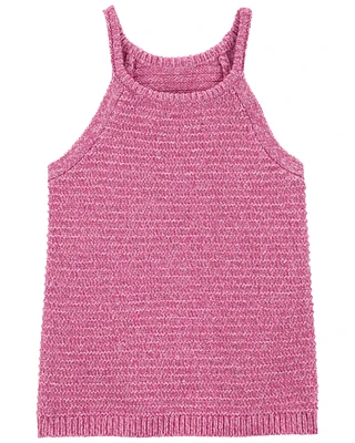 Baby Crochet Sweater Knit Halter Tank