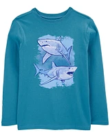 Kid Shark Long-Sleeve Graphic Tee