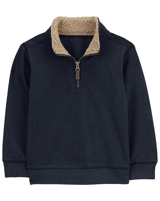 Toddler Half-Zip Pullover Sweater