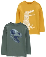 Kid -Pack Dinosaur Graphic Tees