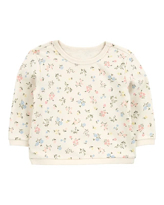 Baby Floral French Terry Pullover