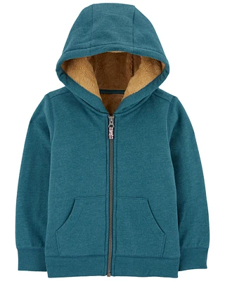 Toddler Zip-Up Fleece Hoodie