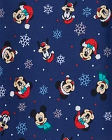 Kid 2-Piece Christmas Mickey 100% Snug Fit Cotton Pajamas