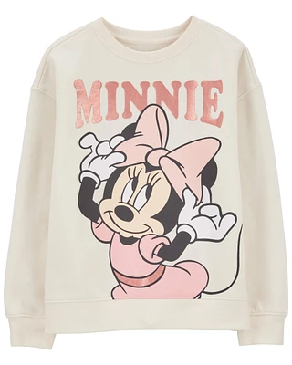 Kid Minnie Mouse Pullover Sweatshirt