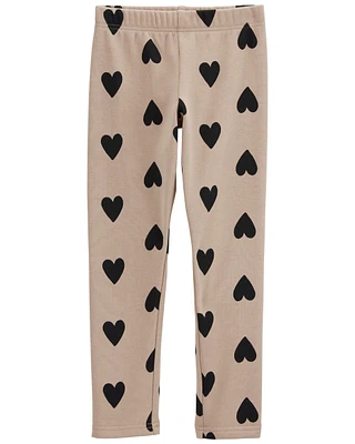 Kid Heart Cozy Fleece Leggings