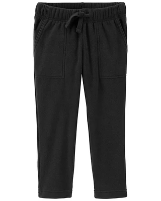 Baby Tapered Leg Microfleece Pull-On Pants