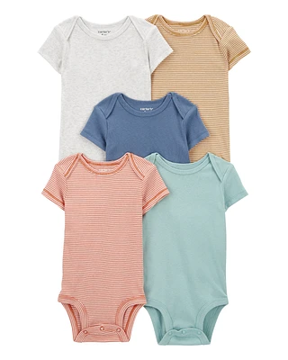 Baby 5-Pack Short-Sleeve Bodysuits