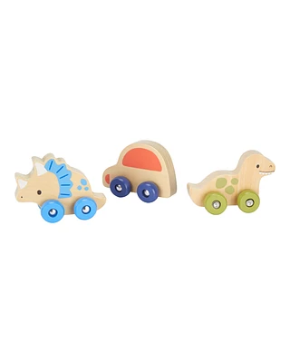 3-Pack Dinosaur Cars