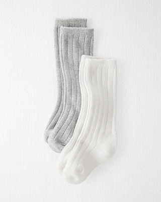 Baby 2-Pack Knee-High Socks