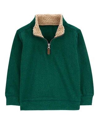 Toddler Half-Zip Pullover Sweater