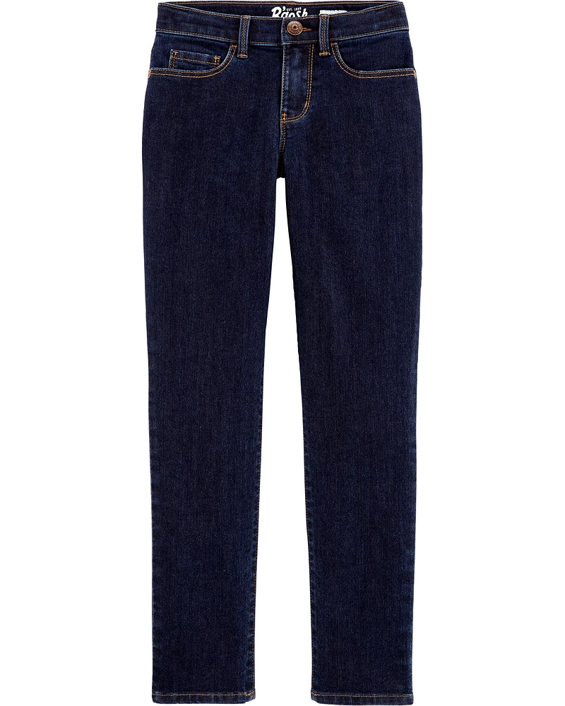 Kid Dark Wash Slim-Fit Super Skinny-Leg Jeans