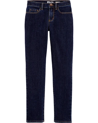 Kid Dark Wash Slim-Fit Super Skinny-Leg Jeans