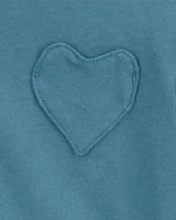 Toddler Heart Pocket  Jersey Tee