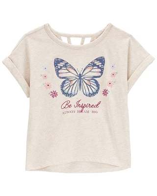 Kid Butterfly Open Back Top