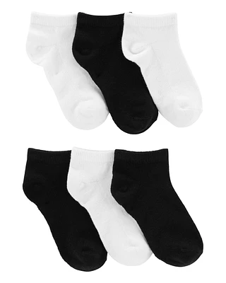 Kid 6-Pack No-Show Socks