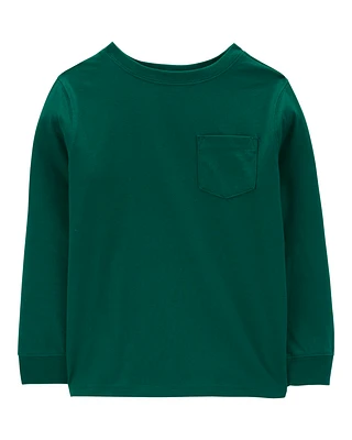 Kid Long-Sleeve Pocket Tee