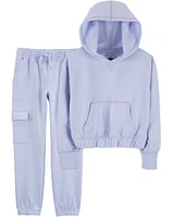 Kid 2-Piece Fleece Pullover & Joggers Set