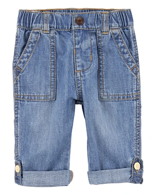 Baby Roll-Up Cuff Jeans