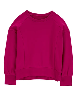 Kid Fleece Crew Neck Sweatshirt