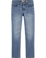 Kid Medium Blue Wash Plus-Fit Skinny-Leg Jeans