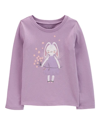 Toddler Bunny Long-Sleeve Graphic Tee