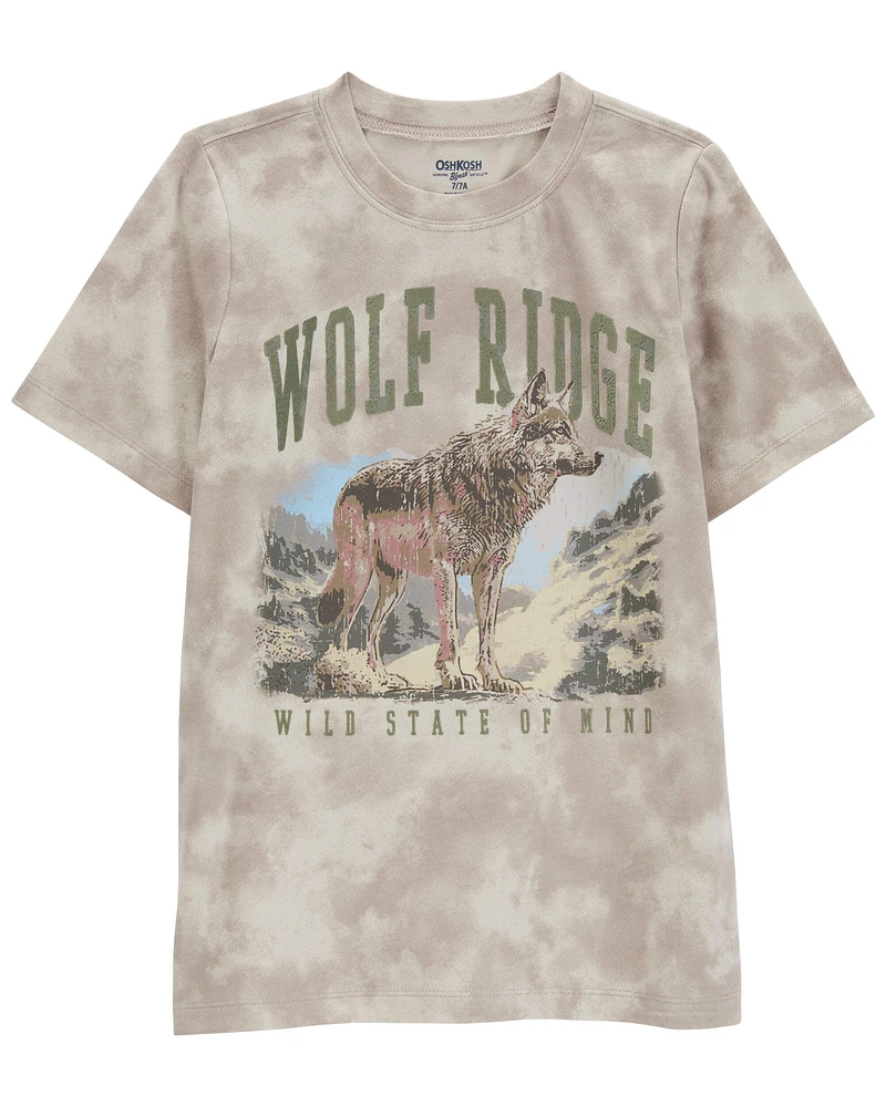 Kid Wolf Ridge Graphic Tee