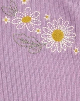 Baby Floral Snap-Up Thermal Sleep & Play