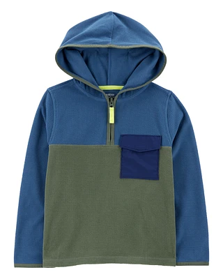 Kid Colorblock Fleece Pullover