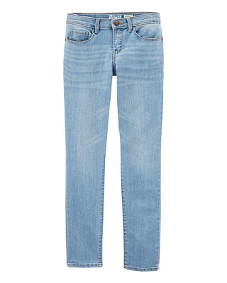 Kid Light Blue Wash Super Skinny-Leg Jeans