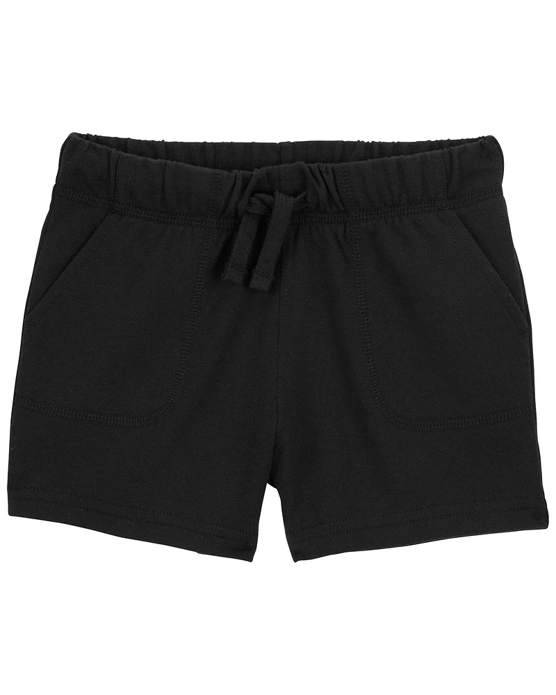 Baby Pull-On Cotton Shorts