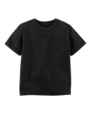 Baby Black Pocket Tee