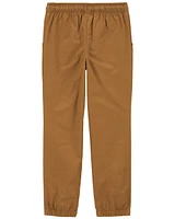 Kid Pull-On Poplin Pants