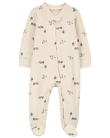 Baby 2-Pack 2-Way Zip Cotton Sleep & Play Pajamas