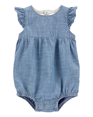 Baby Heart Bubble Romper