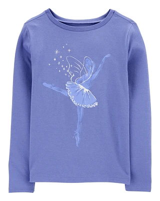 Kid Ballerina Long-Sleeve Graphic Tee