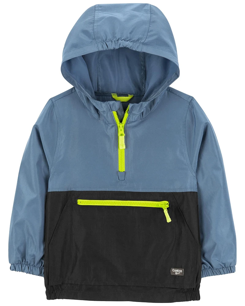 Toddler Colorblock Packable Windbreaker