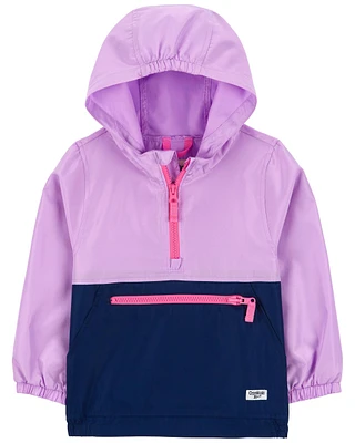 Toddler Colorblock Packable Windbreaker