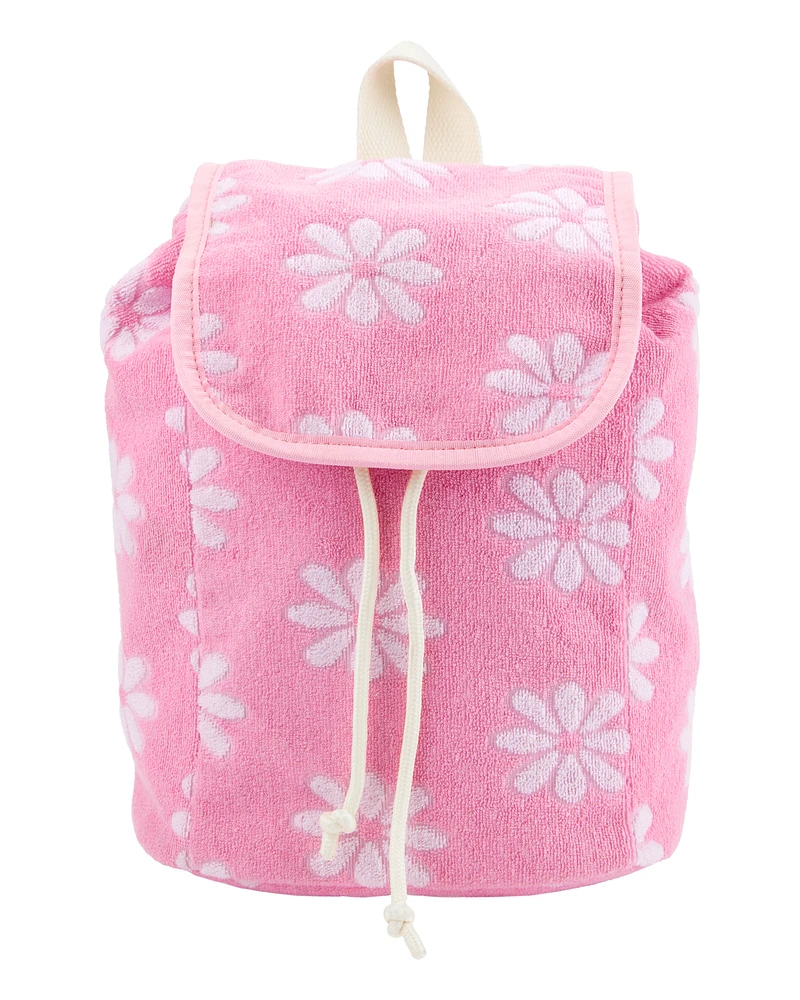 Carter's Flower French Terry Mini Backpack