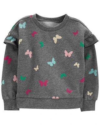 Baby Butterfly Fleece Sweatshirt