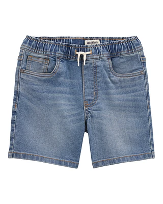 Kid Pull-On Denim Short