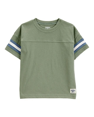 Toddler Short-Sleeve Striped Tee