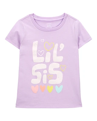 Toddler Lil Sis Graphic Tee